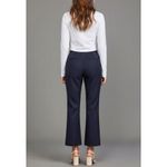 FAVORITE DAUGHTER Phoebe Flared Pants, Navy Pinstripe, 14 (US) Blue Photo 2