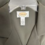 Talbots Green Sheath Midi Dress Notched Collar Photo 6