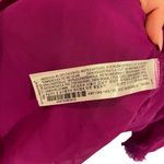 ZARA  Purple Pleated Ruffle Midi Dress Bloggers Favorite 4387/043 Photo 6