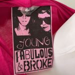 Young Fabulous and Broke  ombré hot pink draped tank top medium Photo 4