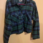 Ci Sono NWT  plaid button down L Photo 0