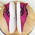 ASICS  Kanmei Running Trainers Sneakers Shoes Hot Pink Black Women 9.5 T7H6N‎ Photo 4