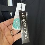 PaperMoon  Sheer Knit Keyhole Tunic Top Size 2X Black Modest Capsule Wardrobe NWT Photo 4