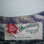 Hilo Hattie 4X Sleeveless Purple Aloha Maxi Original Hawaiian Dress Photo 6