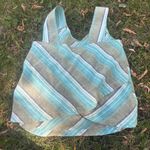 Royal Robbins Royal Robbin’s Linen Stripe Tank | Size Small Photo 3