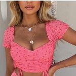 Tiger Mist  Pink Hearts Crop Photo 1