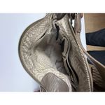 Brighton Shoulder Bag Hobo Two Tone Leather Tassel Charm Designer Purse Photo 6