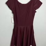 Honey Mark pepper swim dress pockets maroon women’s size small new with tags Purple Photo 7