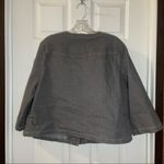 Live a Little LAL Grey Denim Button Front 3/4 Sleeve Jacket L Photo 7