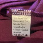 Lilla P Ruffle Scoop Neck L/S Pima Cotton T Photo 6