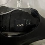 ASOS Black Pinafore Mini Dress Photo 4