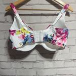 Cacique  Pink Floral Bra Lightly Lined Full Coverage Modern Collection New 38DDD Photo 2