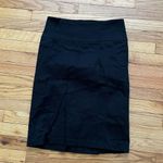 Xxi Ruched Whimsygoth Draped Vintage y2k Bodice Fit Knee Length Sleek Versatile Occasions Women's Black Pencil Skirt Size L Photo 0