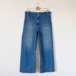 Anthropologie Maeve The Collette Cropped Medium Wash Jeans Size 33 Tall Photo 2