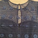 Kensie  Black and Blue Lace Dress Size 4 EUC School Dance, Holiday Party Photo 2