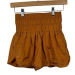 Free People FP Movement Shorts Women XS The Way Home High Waisted Golden Active Photo 0