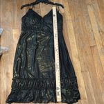 Elegant Black and Gold Dress‎ size 12 Photo 6