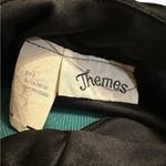 Vintage 60's Black Abstract Scarf One Shoulder Dress Theme Size S Photo 5