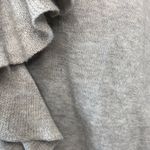 Ralph Lauren Denim & Supply Grey Button Ruffle Front Cardigan Sz Large Photo 2