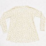 Gibson NWOT Cheetah Print High Low Long Sleeve V-neck Top Photo 3