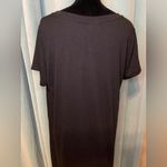 Black T Shirt Dress Size XXL Mossimo Short Sleeve Classic Comfort Photo 6