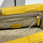 Cole Haan Cole Hane Yellow Leather Wallet Photo 5