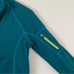 MondettaTeal Blue Athletic Jacket 1/4 Zip Pullover Women's Size Medium Photo 2