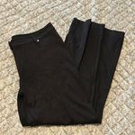 Westbound Black straight leg slacks w/ silver buttons Photo 0