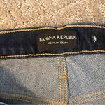 Banana Republic EUC  Premium Denim High Rise Slim Straight Dark Wash Jeans, 29 Photo 7
