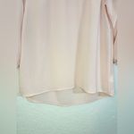 Peach Love California Soft Pink Ruffle Blouse Size L Photo 3