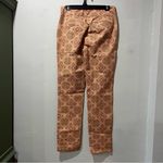 Soft Surroundings  Pants Women’s Small Orange Geometric Pull-on Canyon Sunset Photo 3