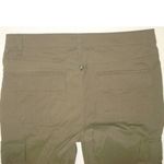 prAna CARGO POCKET MEME Olive Green Skinny Performance Pants Photo 6