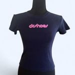 DC Shoes Vintage Y2K cotton baby tee Size Small Blue Photo 0