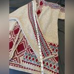 Lucky Brand Women's Size 3X Aztec Southwestern Open Long Sleeve Cardigan Sweater Photo 4