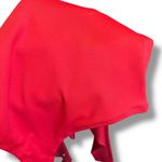 Jun & Ivy NWT Francesca's Red Square Neck Long Sleeve Fitted Bodysuit Small Photo 6