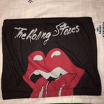 American Eagle Outfitters The Rolling Stones Tube Top Black Size XS Photo 0