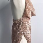 Rose gold sequin dress, size M Size M Photo 2