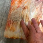 Chico's Chico’s Weekends Full Zip Paisley Jacket With Pockets Size 1 (8-10) Photo 7