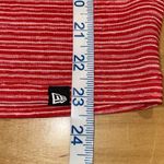 NFL Team Apparel  Womens New England Patriots Space Dye T-Shirt Red Size Large‎ Photo 7