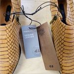 H&M  leather craft croc embossed loafers Y2K Photo 3