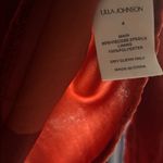 Ulla Johnson  Marlene Blouse Carnelian Autumn Velvet Mock Neck Top Size 4‎ NEW Photo 12