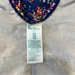 Boden Slimming One Piece‎ Blue Multicolor Floral Print Swimsuit Size 4 Photo 9