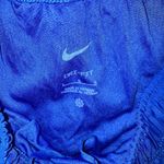 Nike Dri Fit Running Shorts Women Large Blue White Athletic Gym Workout Training Photo 6
