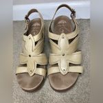 Dansko Nina Leather Strappy Heeled Sandals Size 41 European US 10 Tan Photo 3