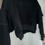 Free People Movement NWT NWT Snow Flow Hoodie In Black Combo Photo 6