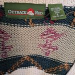 Outback Red  Cardigan with Aztec Design‎ Sweater  Size Small Photo 2
