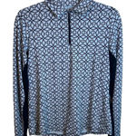 EMERALD 18 BLACK AND WHITE PATTERNED GOLF QUARTER ZIP Photo 0