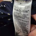 Banana Republic Factory Navy Classic Fit Bee Print Button Down Size Medium Photo 6