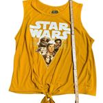 Star Wars Fifth Sun  Graphic Mustard Yellow Muscle Tee Character Top Sz 2XL Photo 6