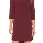 Jack by BB Dakota  Maroon Cutout Back Dress Shift Mini Cocktail Size Medium Photo 0